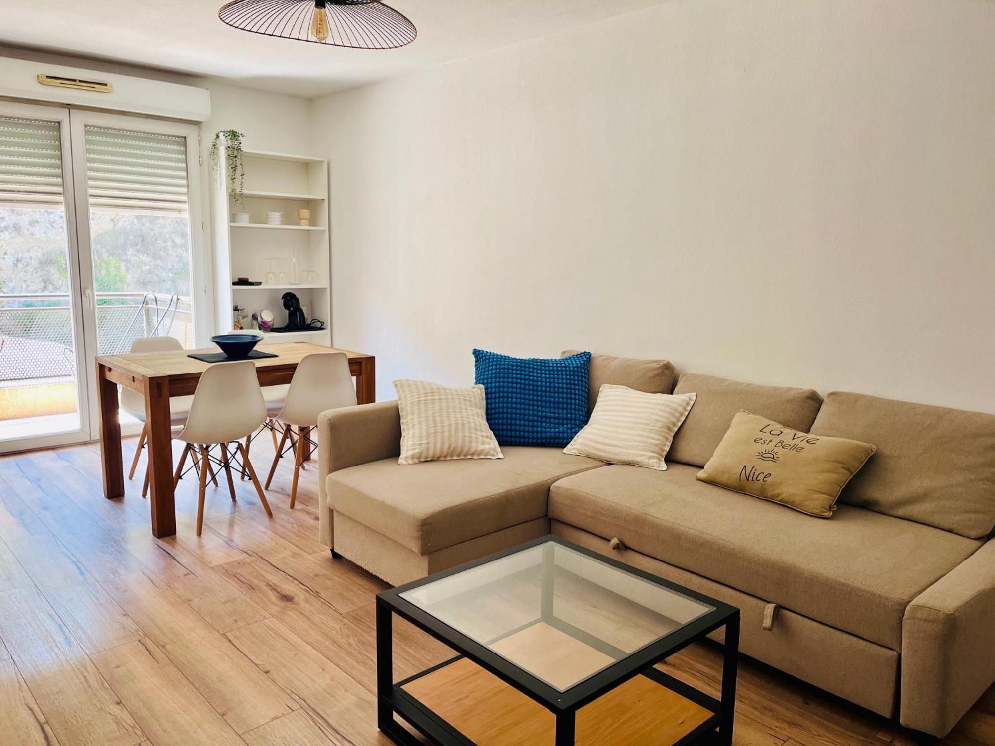 Magnificent Renovated Apartment, 2 Rooms Of 45 M2, Close Tothe Sea, Top Floor, Terrace Nice Luaran gambar